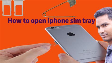 how to open an iphone sim tray|How to open iPhone SIM tray .
